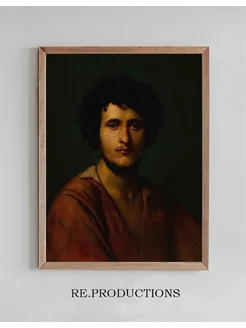 Постер Portrait Study Of Giacomo - Jean-Léon Gérôme