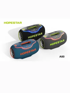 Колонка музыкальная беспроводная bluetooth с микрофоном A80 Hopestar 274804150 купить за 18 443 ₽ в интернет-магазине Wildberries