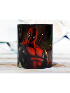 Кружка Дэдпул Deadpool керамическая