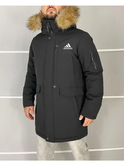 Куртка Зимняя Пуховик Ниже Пояса Adidas 274960634 купить за 4 977 ₽ в интернет-магазине Wildberries