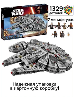 Конструктор "Сокол Тысячелетия" Звездные войны LEGO 274969623 купить за 3 207 ₽ в интернет-магазине Wildberries