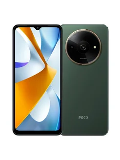 Смартфон C61 3/64GB Green POCO 275024515 купить за 5 114 ₽ в интернет-магазине Wildberries