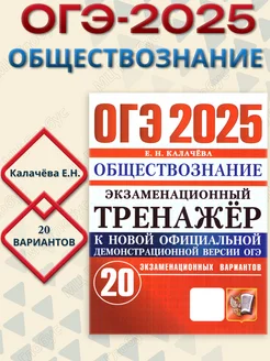 ОГЭ 2025 Обществознание. Экзаменационный тренажер. 20 вар