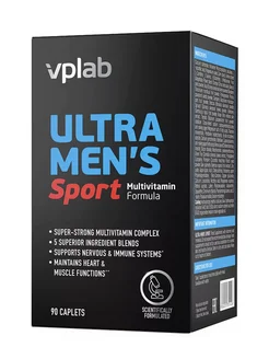 Витамины для мужчин Ultra mens sport multivitamin