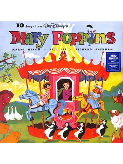 Disney 10 Songs From Mary Poppins Blue Vinyl (LP)