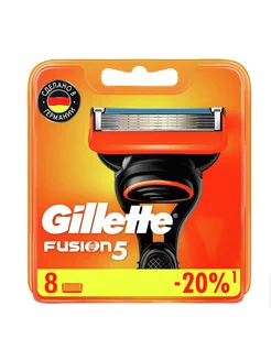 Кассеты для бритья сменные лезвия Gillette Fusion 8 шт