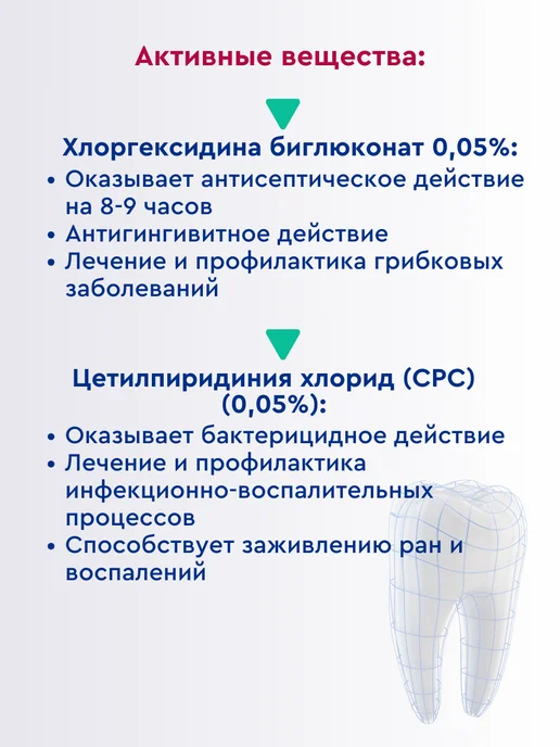 Perio-Aid Ополаскиватель для рта с хлоргексидином 500мл, 500 мл, зеленый, фото 3