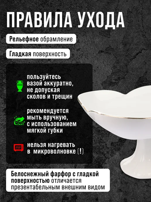 Фруктовница на ножке керамика - фото 6