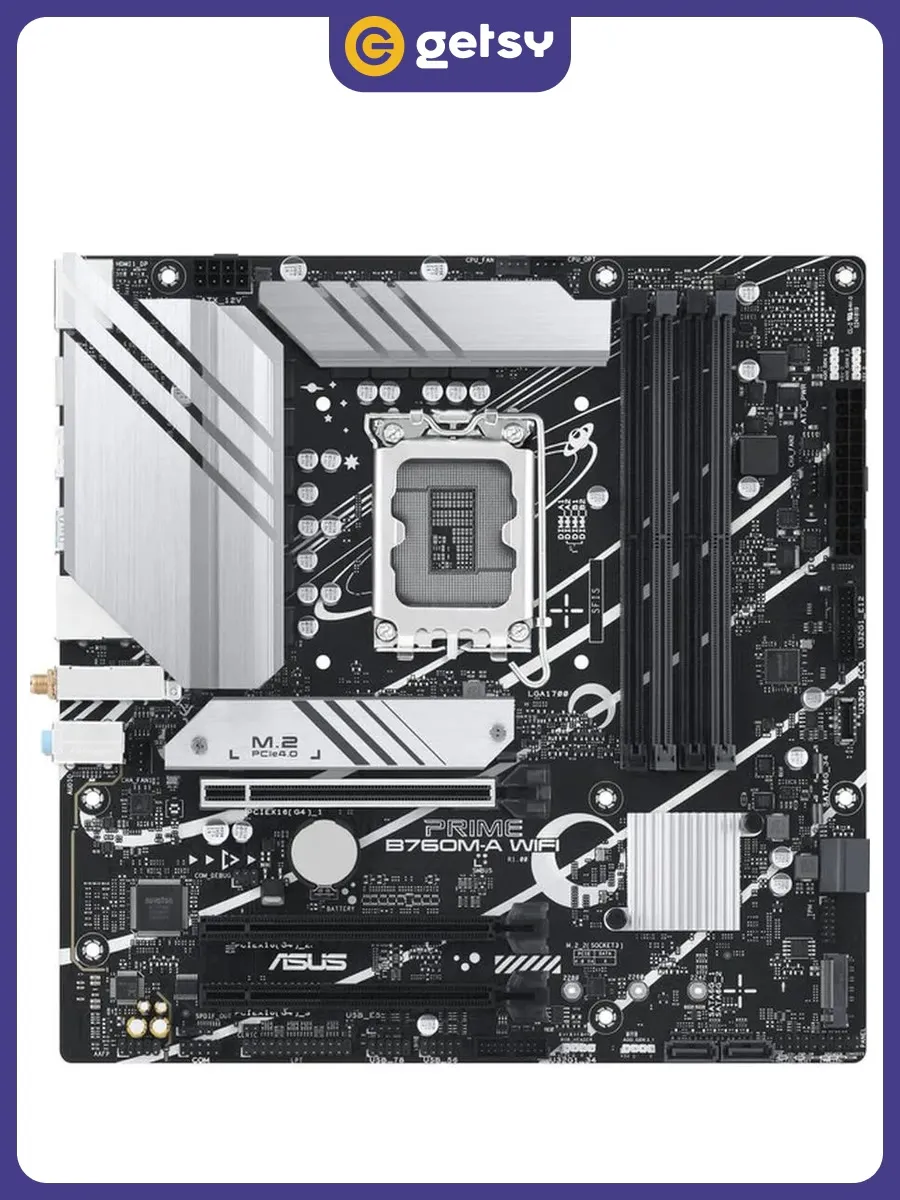 Материнская плата PRIME B760M-A WIFI Asus 1008437970 купить за 21 775 ₽ в интернет‑магазине Wildberries