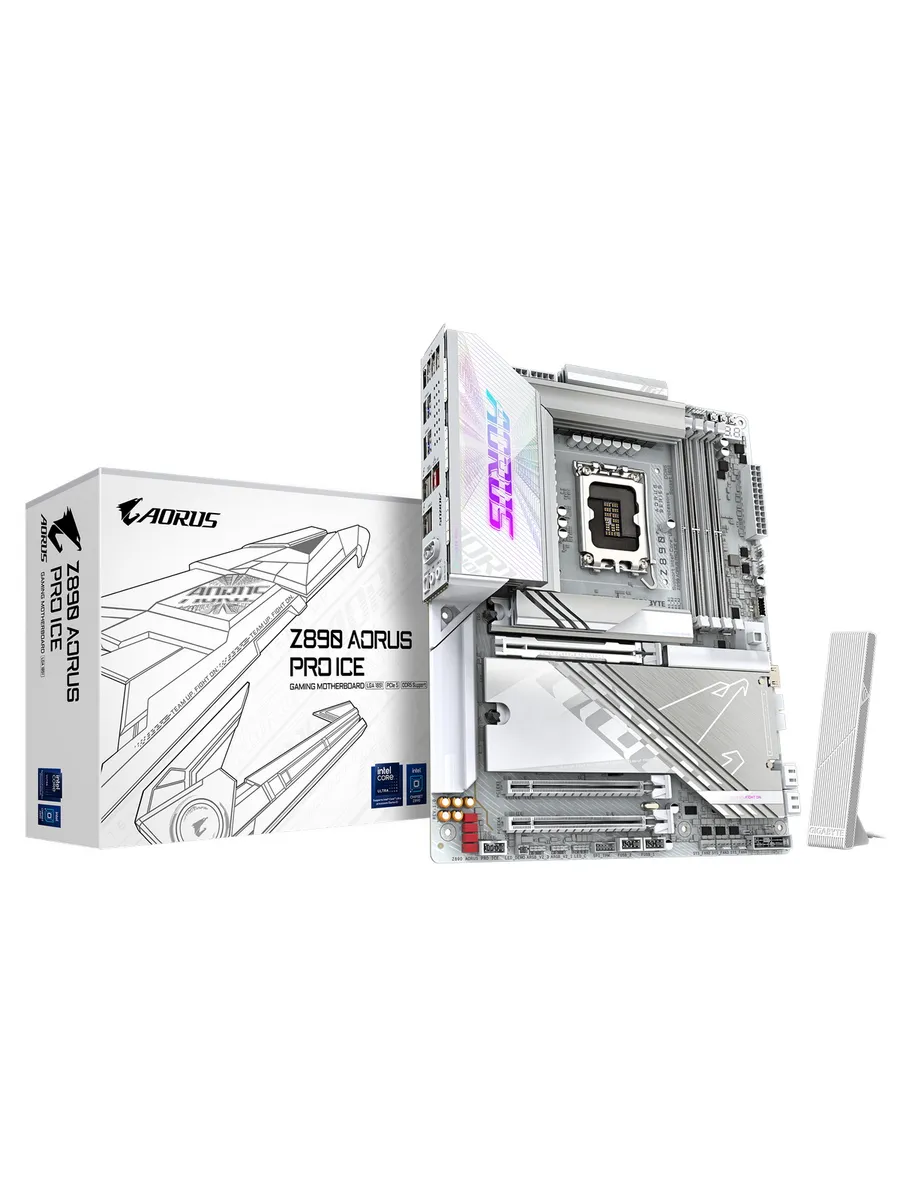 Материнская плата Z890 AORUS PRO ICE LGA1851 Intel Z890 ATX