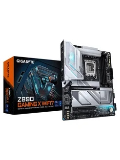 Материнская плата Z890 GAMING X WIFI7 LGA1851 Intel Z890 ATX Gigabyte 275424859 купить за 29 956 ₽ в интернет-магазине Wildberries