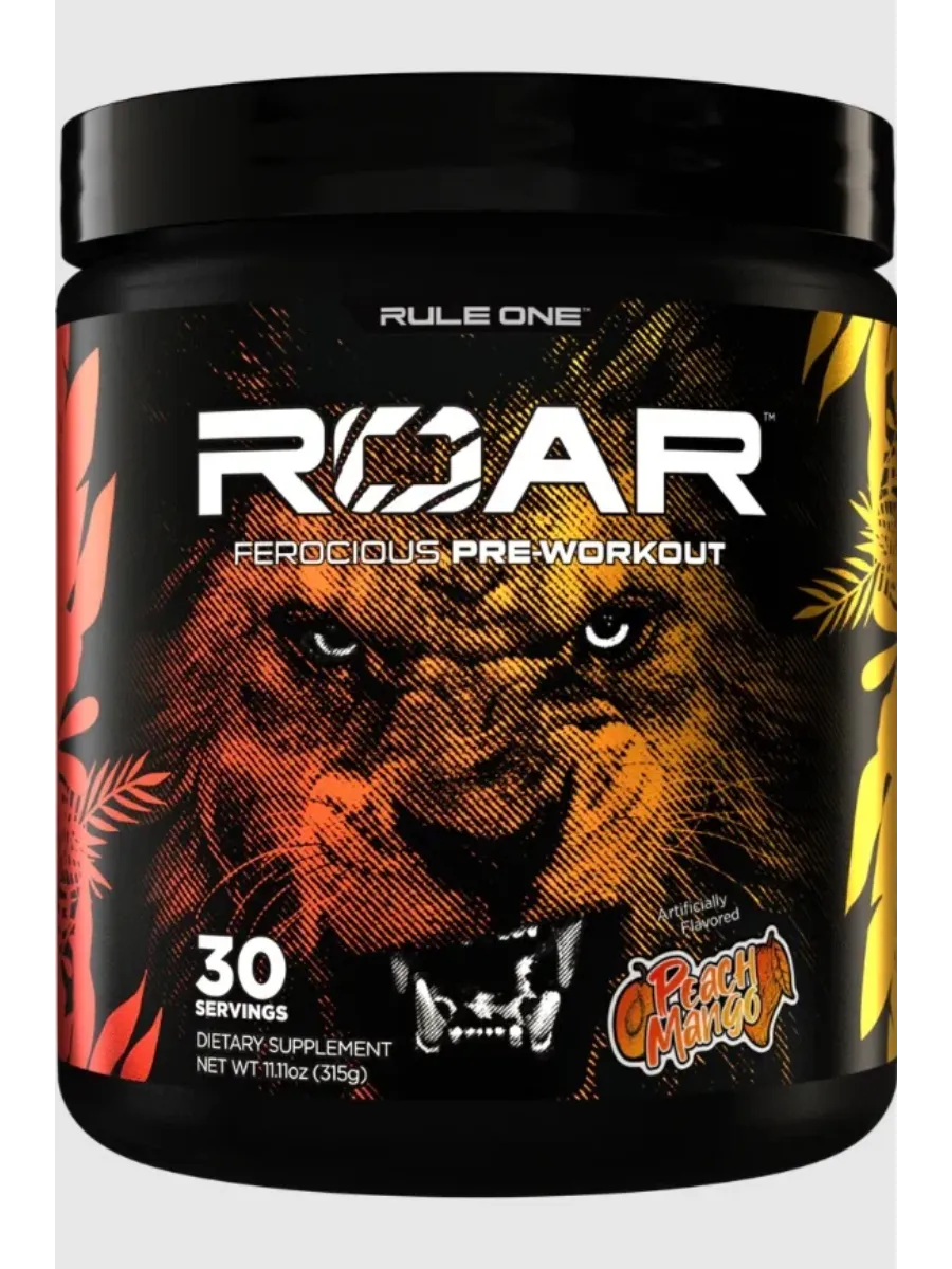Rule One ROAR Предтр. комплекс 30 Порций (Персик манго)