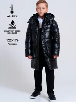 Пальто зимнее куртка утепленная удлиненная для подростка PlayToday 275436748 купить за 6 066 ₽ в интернет‑магазине Wildberries