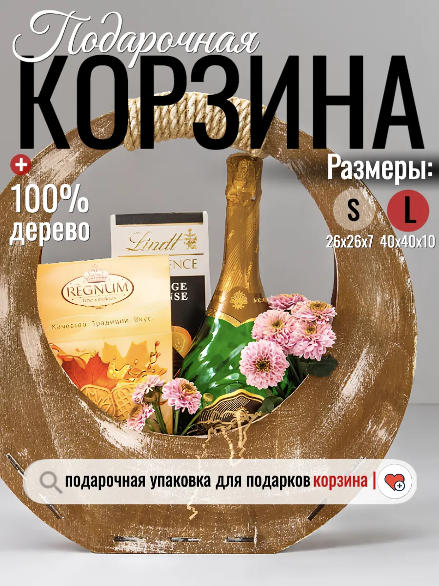Новогодняя корзина для...