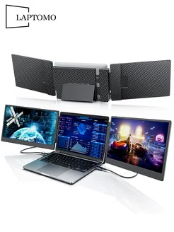 Портативный монитор S3, Внешний экран ноутбука Laptomo 275475469 купить за 23 759 ₽ в интернет-магазине Wildberries