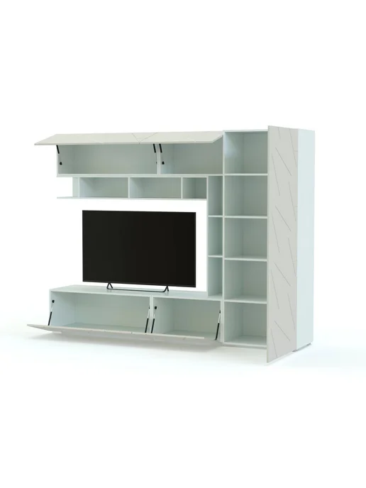 BestMebel Стенка для гостиной Санни 10 BMS, 210х45х180 см, 45x180 см, фото 2