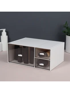 Органайзер для хранения basic, 3 секции Queen fair 275567043 купить за 1 005 ₽ в интернет-магазине Wildberries