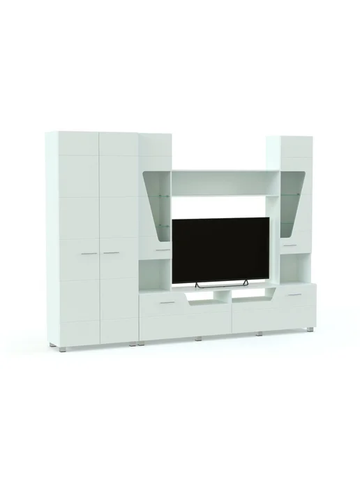 BestMebel Стенка для гостиной Моника BMS, 270х50х200 см, 50x200 см, фото 3