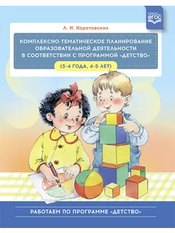 Планирование образовательной деятельности 3-5 лет ФГОС