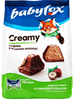 Конфеты вафельные Creamy Choco молочно-ореховые, 100г