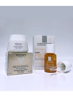 Антивозрастной крем NEOVADIOL+сыворотка Vitamin C10