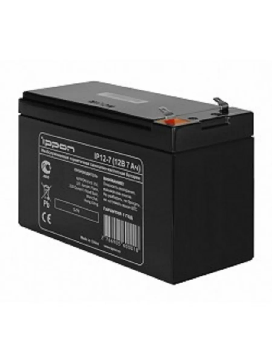 Аккумуляторная батарея для ИБП IP12-7 12B 7Ач