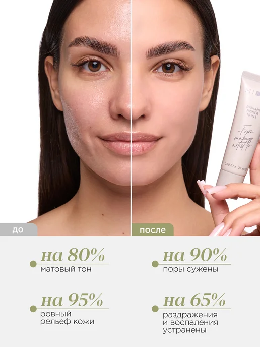 MIXIT База под макияж для лица с СПФ 25 Make up, вариант, фото 2