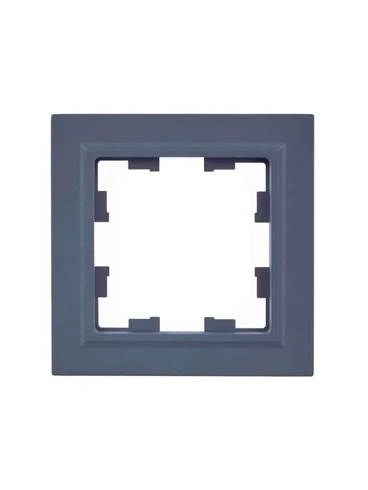 Iek Рамка однопостовая, IP44, Brite, серый, фото 2