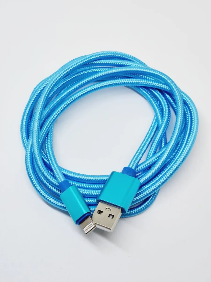 Провод для iphone ( Usb - Lightning ) 2 метра, нейлон