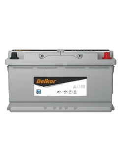 Delkor LN5.0 AGM 95Ач R+ EN900A 353x175x190 B13 DELKOR 276385214 купить за 24 590 ₽ в интернет-магазине Wildberries