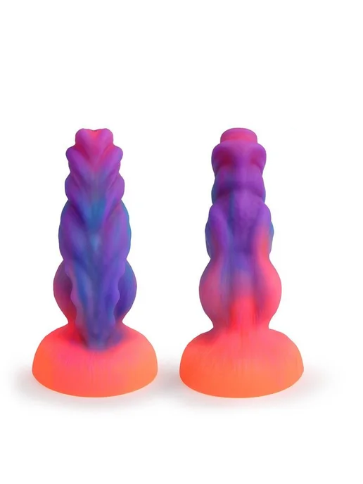 Bior toys Светящийся в темноте фантаийный стимулятор - 20 см, темный, фото 2