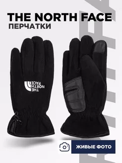 Перчатки теплые стильные с флисом на зиму The North Face 276474427 купить за 456 ₽ в интернет-магазине Wildberries