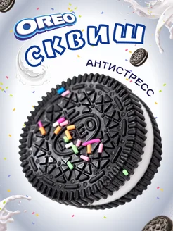 Антистресс таба большой сквиш печенька Oreo лапка кот FUNNY TOYS 276496667 купить за 180 ₽ в интернет-магазине Wildberries