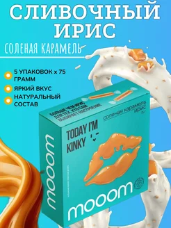 Ирис сливочный соленая карамель 5 шт 75 гр MOOOM 276559039 купить за 667 ₽ в интернет-магазине Wildberries