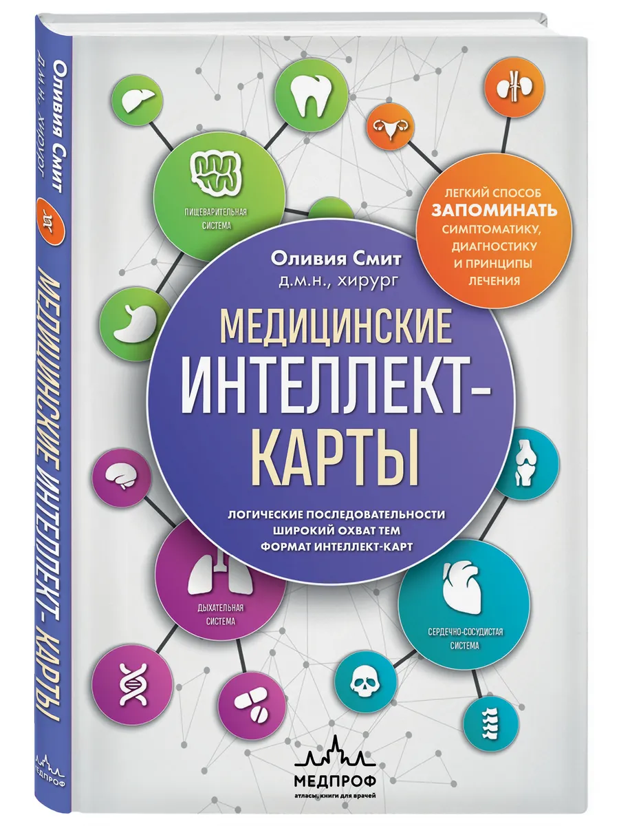 Медицинские интеллект-карты. Легкий способ запоминать