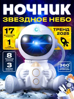 Ночник космонавт звездное небо детский Nytron 276637885 купить за 778 ₽ в интернет-магазине Wildberries