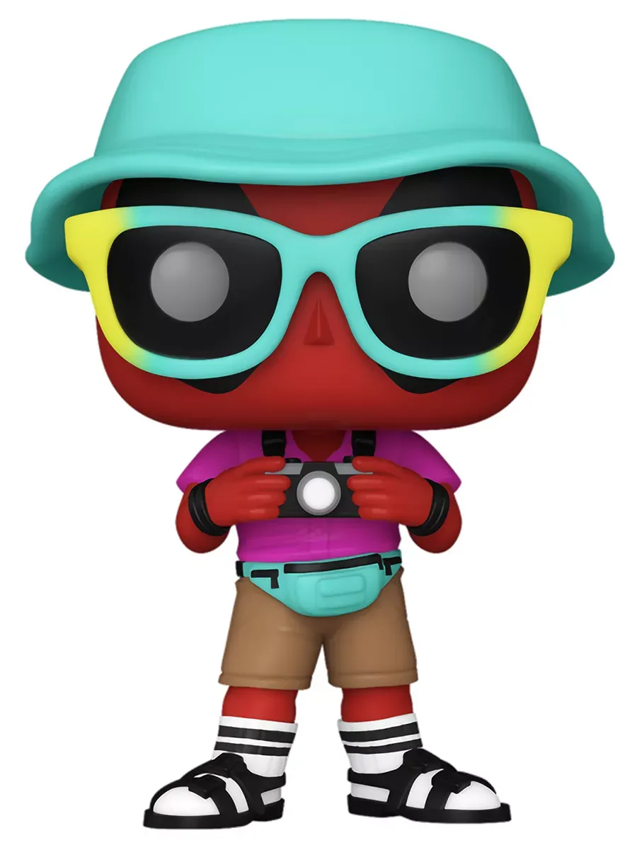 Фигурка Funko POP! башкотряс Марвел Дедпул Tourist Дэдпул