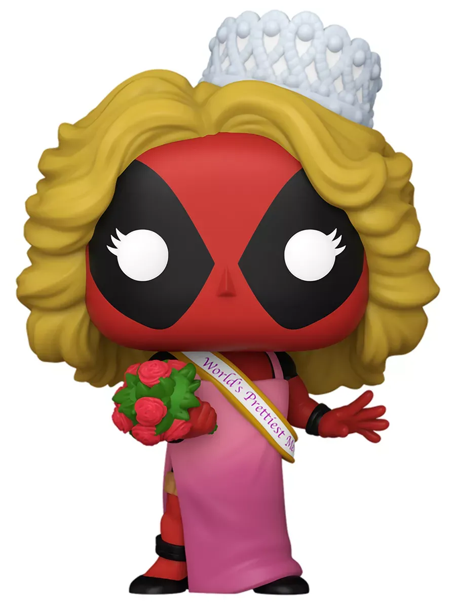 Фигурка Funko POP! башкотряс Дедпул Beauty Pageant Дэдпул