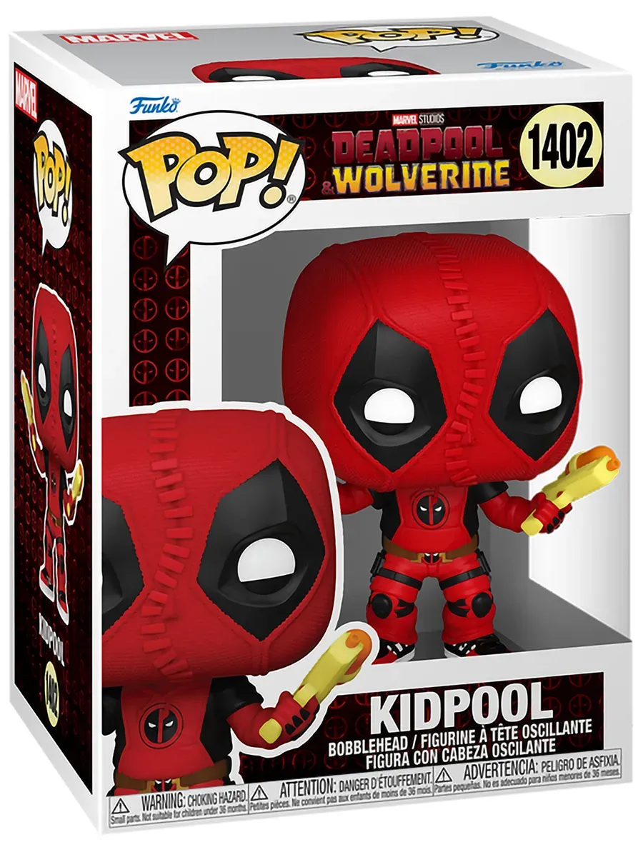 Фигурка Funko POP! башкотряс Марвел Дэдпул 3 Kidpool 82381