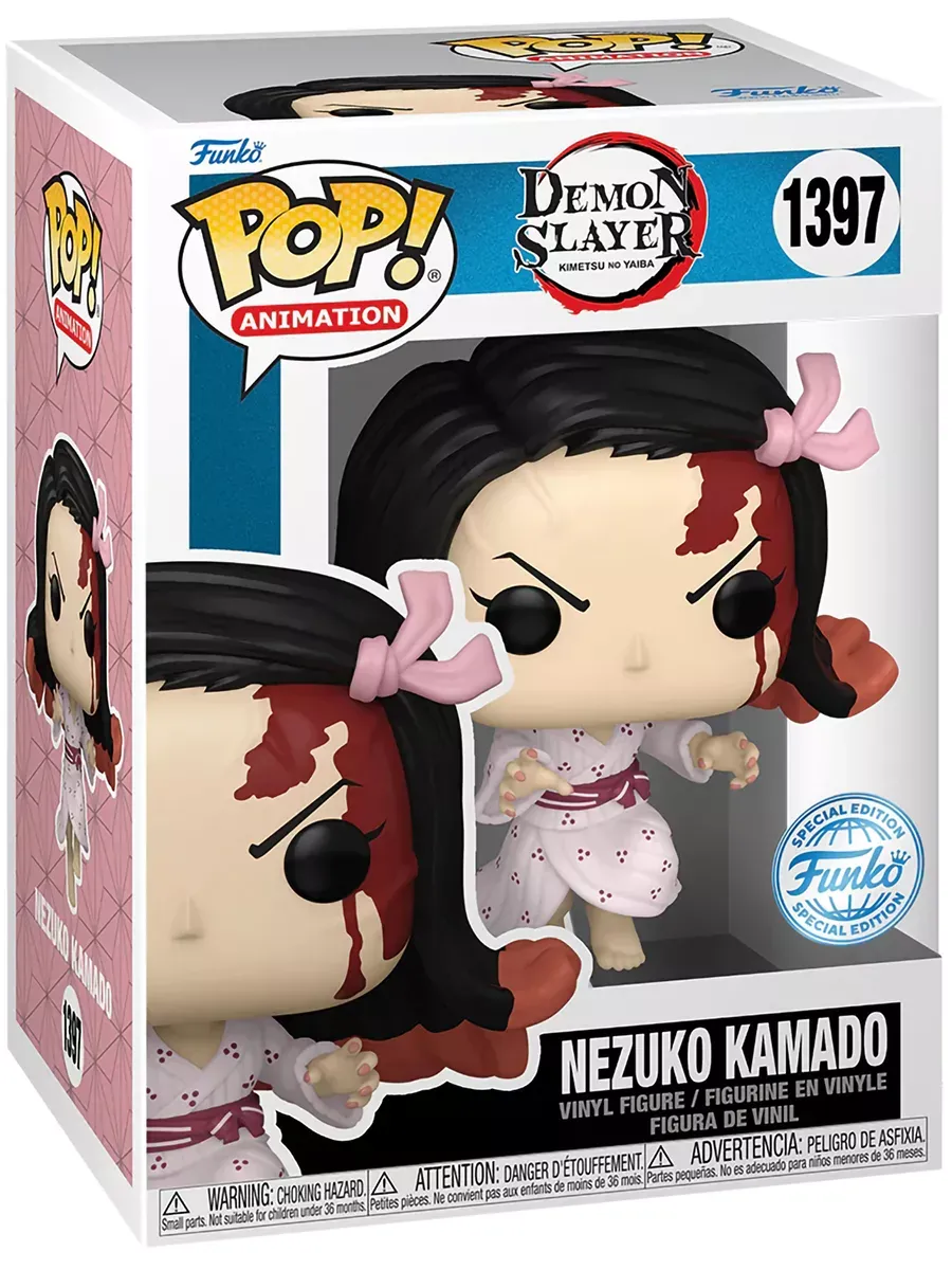 Фигурка аниме Funko POP! Demon Slayer Нэдзуко Камадо Leaping