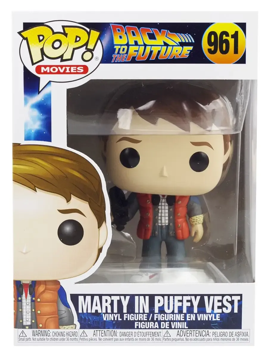 Фигурка Funko POP! Movies Назад в будущее Марти в спасжилете