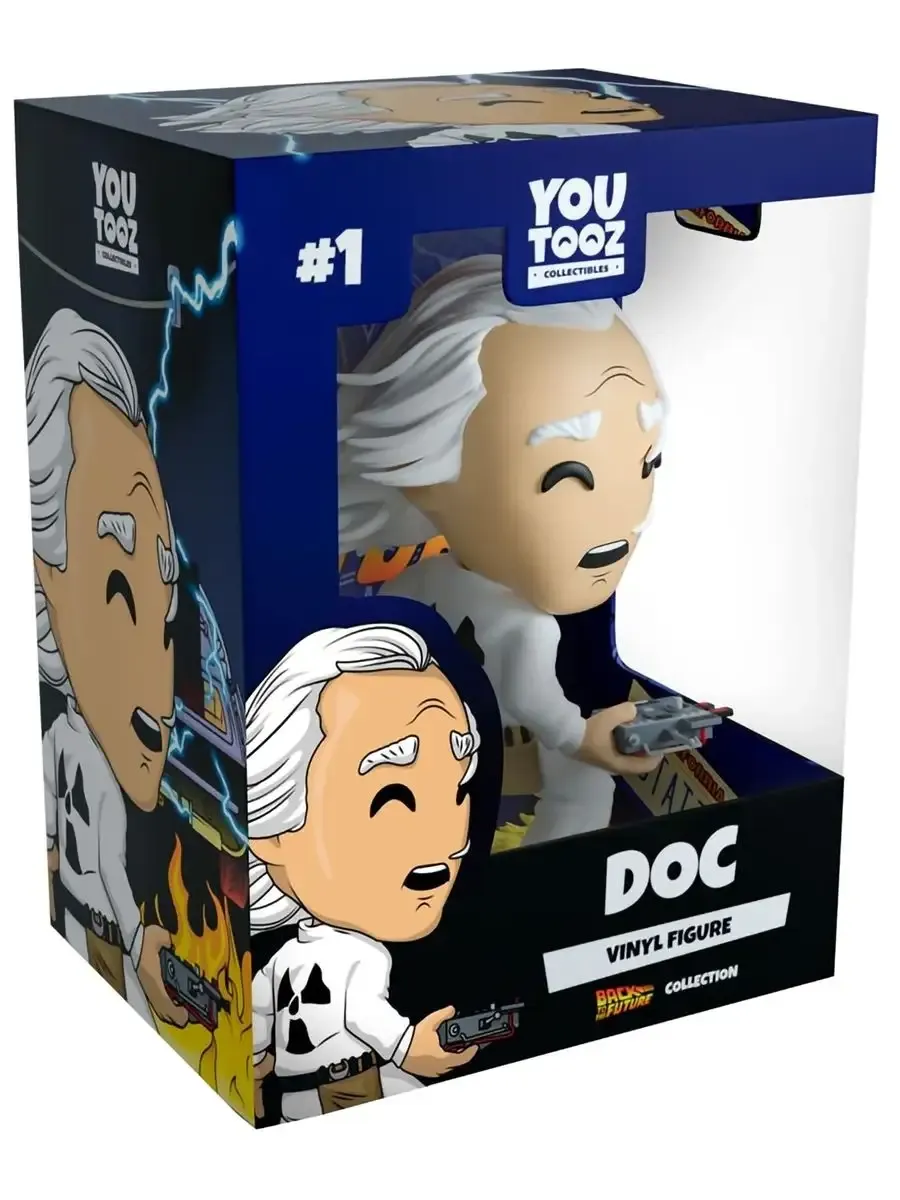 Фигурка BTTF Doc Brown Назад в будущее Доктор Браун 11 см