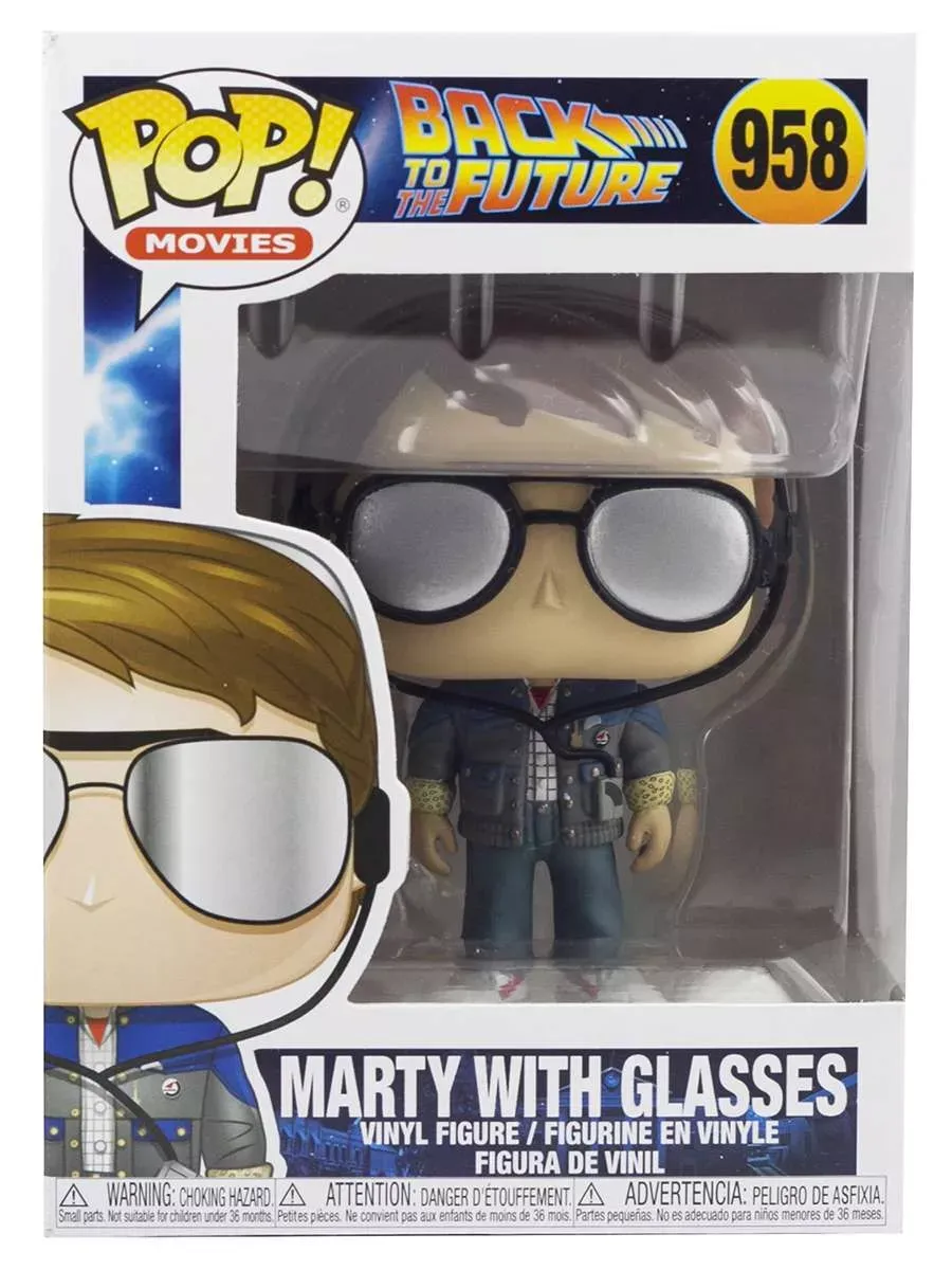 Фигурка Funko POP! Movies Назад в будущее Марти в очках Фигурка Funko POP! Movies Назад в будущее Марти в очках