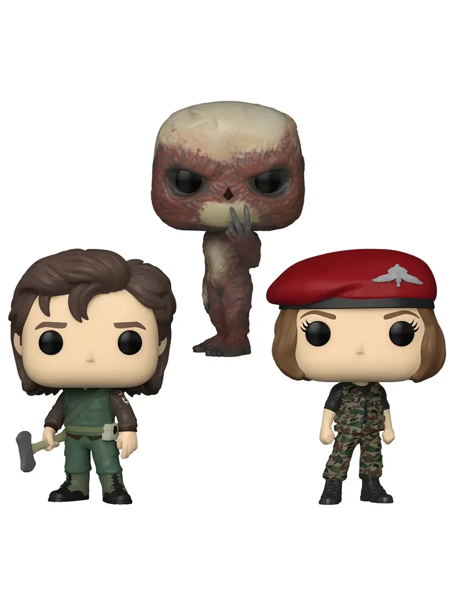 Фигурка Funko Очень странные дела Робин/Стив/Векна 3PK