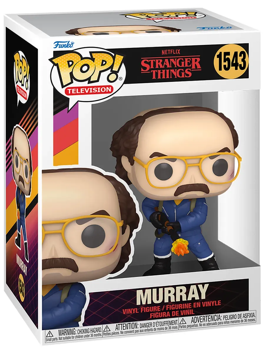 Фигурка Funko POP! TV Stranger Things Murray w/Flamethrower
