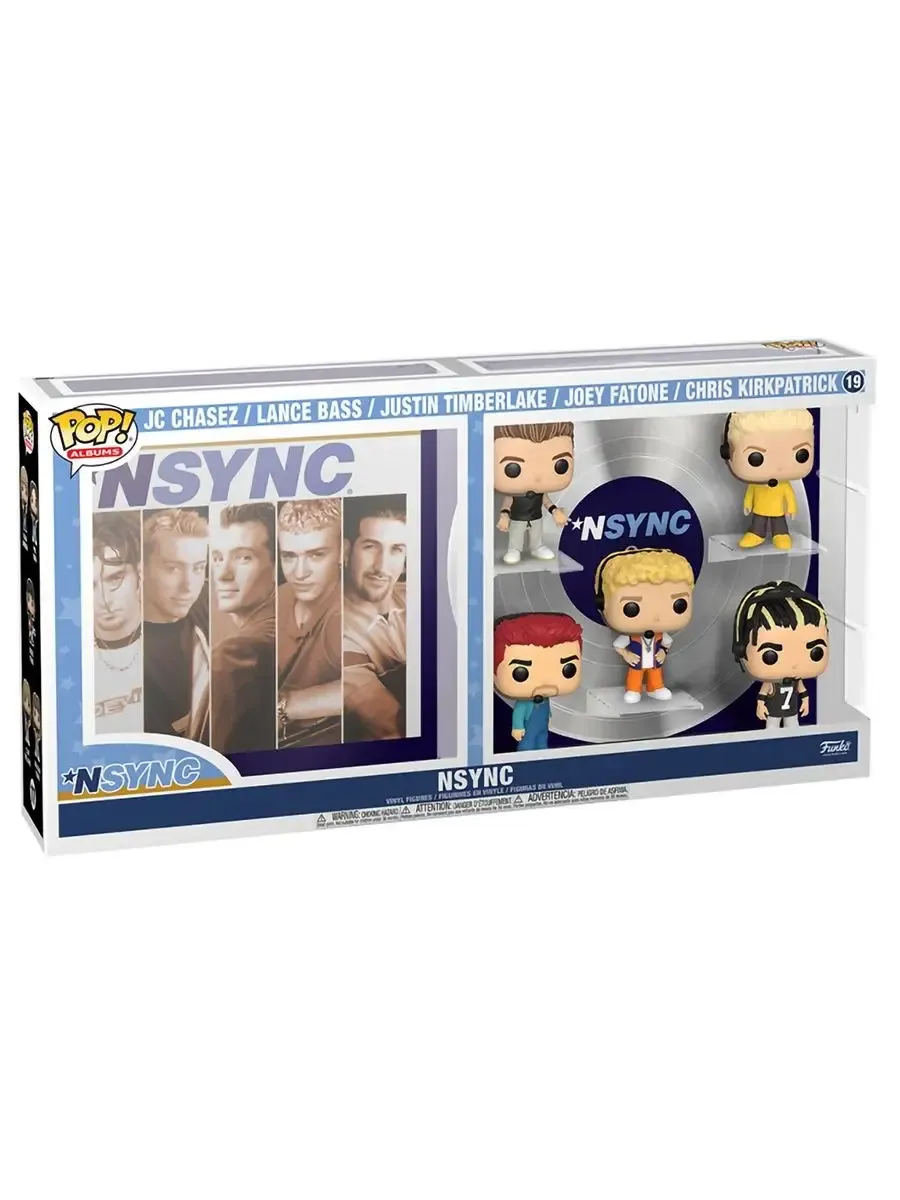 Фигурка Funko POP! Albums Deluxe NSYNC NSYNC (Exc) 60994 Фигурка Funko POP! Albums Deluxe NSYNC NSYNC (Exc) 60994