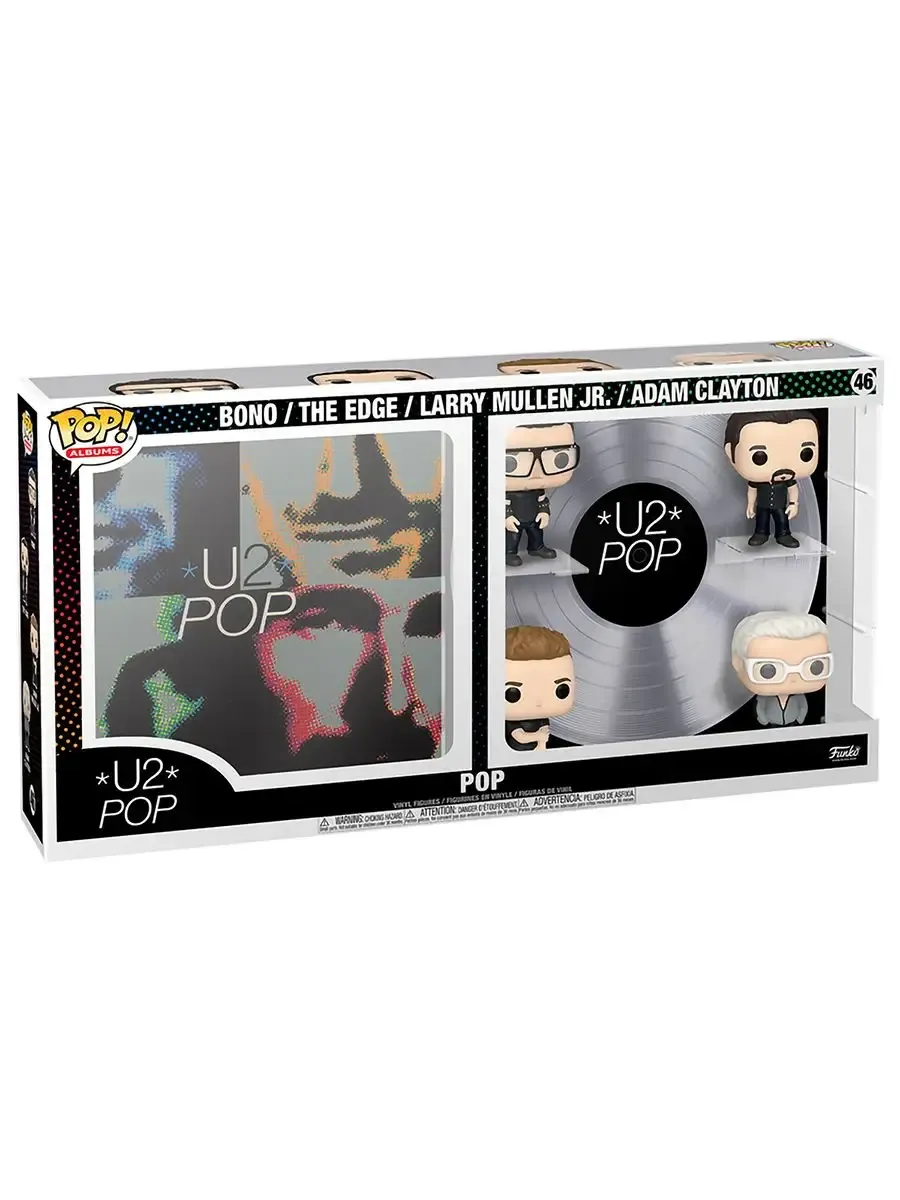 Фигурка Funko POP! Albums Deluxe U2 Pop (46) 67391
