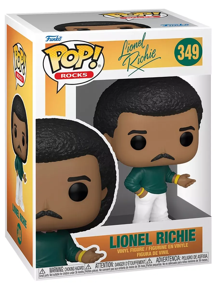 Фигурка Funko POP! Rocks Лайонел Ричи (349) 64041 Фигурка Funko POP! Rocks Лайонел Ричи (349) 64041