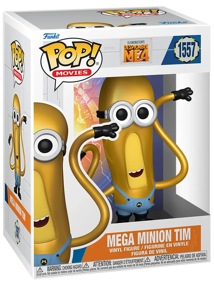 Фигурка Funko POP! Movies Despicable Me 4 Mega Minion Tim