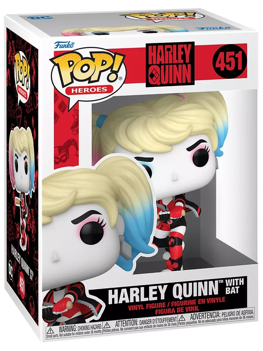 Фигурка Funko POP! DC Харли Квинн Harley Quinn with Bat Фигурка Funko POP! DC Харли Квинн Harley Quinn with Bat